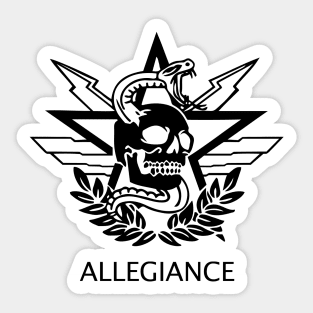 allegiance Sticker